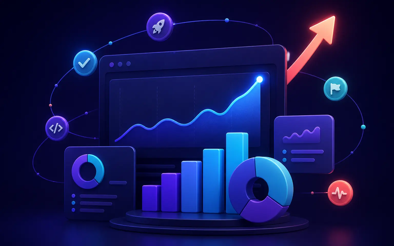 Layered release analytics and product momentum signals